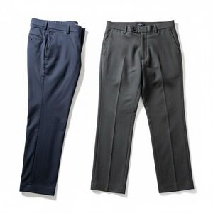 Loft Riviera Slim Pants 18 Curvy 2 Pair Black Navy Capsule Timeless Trousers